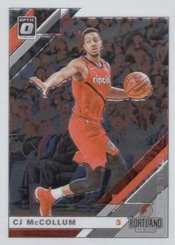 #17 CJ McCollum - Portland Trail Blazers - 2019-20 Donruss Optic Basketball