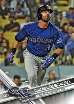 #17 Daniel Descalso - Colorado Rockies - 2017 Topps Baseball