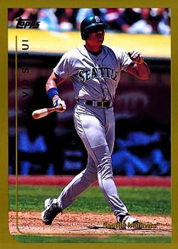 #17 David Segui - Seattle Mariners - 1999 Topps Baseball