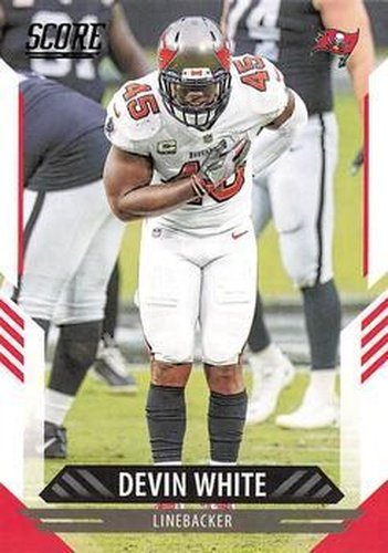 #17 Devin White - Tampa Bay Buccaneers - 2021 Score Football