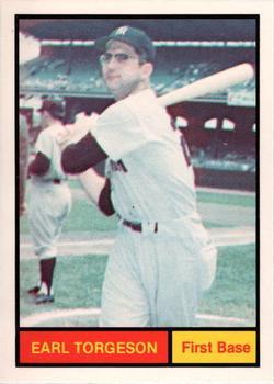 #17 Earl Torgeson - New York Yankees -1982 Galasso 1961 World Champions New York Yankees Baseball