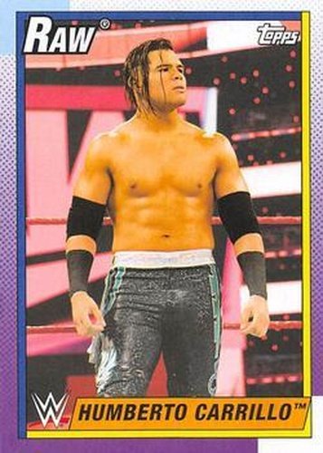 #17 Humberto Carrillo - 2021 Topps Heritage WWE Wrestling