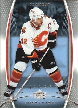 #17 Jarome Iginla - Calgary Flames - 2007-08 Upper Deck Trilogy Hockey