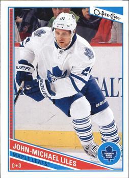 #17 John-Michael Liles - Toronto Maple Leafs - 2013-14 O-Pee-Chee Hockey