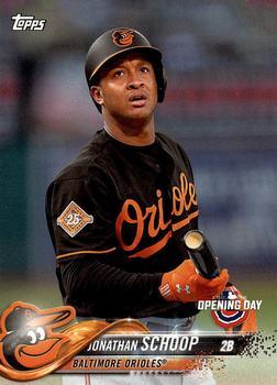 #17 Jonathan Schoop - Baltimore Orioles - 2018 Topps Opening Day Baseball