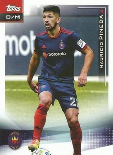 #17 Mauricio Pineda - Chicago Fire - 2021 Topps MLS Soccer