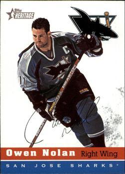 #17 Owen Nolan - San Jose Sharks - 2000-01 Topps Heritage Hockey