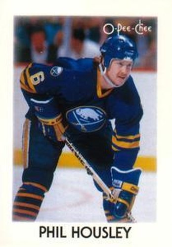 #17 Phil Housley - Buffalo Sabres - 1987-88 O-Pee-Chee Minis Hockey