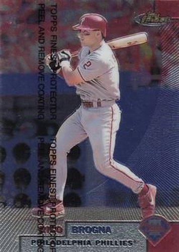 #17 Rico Brogna - Philadelphia Phillies - 1999 Finest Baseball
