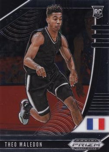 #17 Theo Maledon - ASVEL Basket - 2020 Panini Prizm Draft Picks Collegiate Basketball
