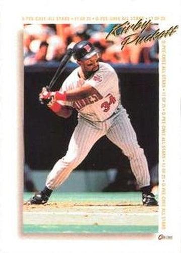 #17 Kirby Puckett - Minnesota Twins - 1994 O-Pee-Chee Baseball - All-Star Redemptions