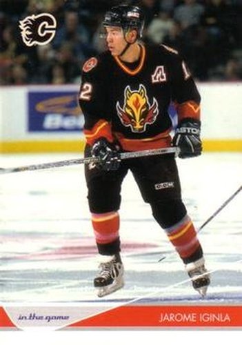 #17 Jarome Iginla - Calgary Flames - 2003-04 In The Game Toronto Star Hockey