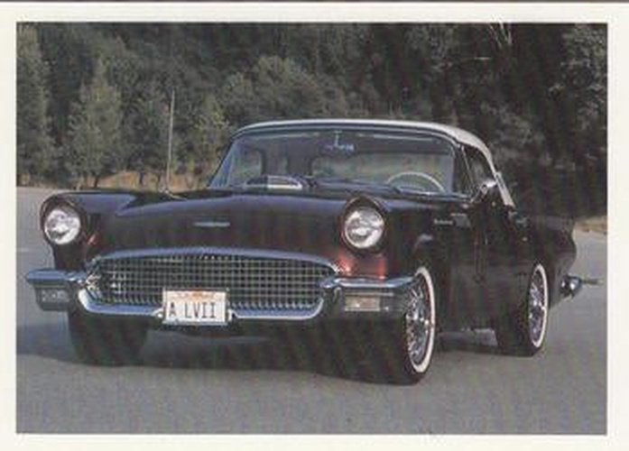 #17 1957 T-Bird - 1991 Panini Dream Cars