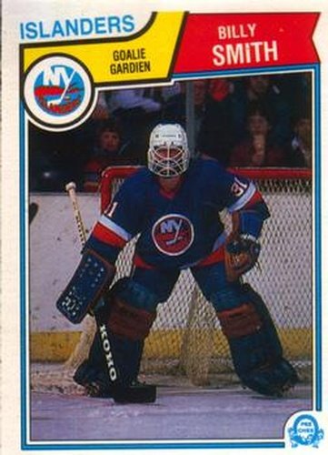 #17 Billy Smith - New York Islanders - 1983-84 O-Pee-Chee Hockey