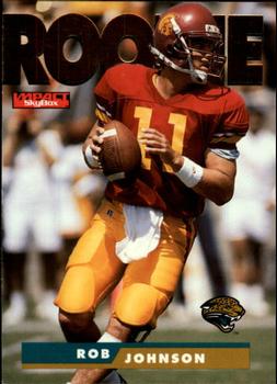 #180 Rob Johnson - Jacksonville Jaguars - 1995 SkyBox Impact Football