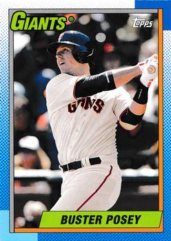 #180 Buster Posey - San Francisco Giants - 2013 Topps Archives Baseball