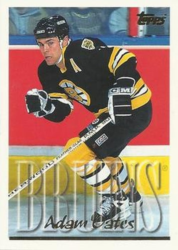 #180 Adam Oates - Boston Bruins - 1995-96 Topps Hockey