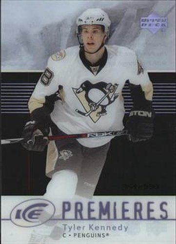 #180 Tyler Kennedy - Pittsburgh Penguins - 2007-08 Upper Deck Ice Hockey