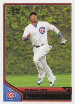 #180 Marlon Byrd - Chicago Cubs - 2011 Topps Lineage Baseball