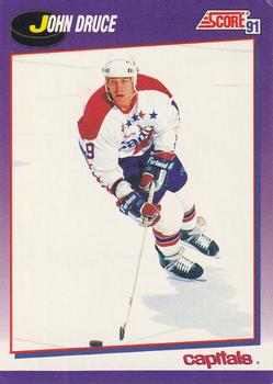 #180 John Druce - Washington Capitals - 1991-92 Score American Hockey
