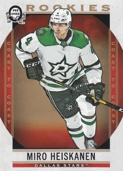 #180 Miro Heiskanen - Dallas Stars - 2018-19 O-Pee-Chee Coast to Coast Hockey