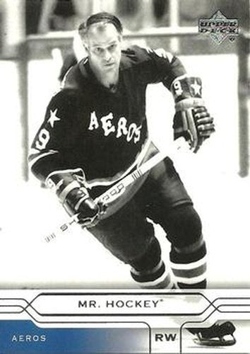 #180 Mr. Hockey - Houston Aeros - 2004-05 Upper Deck Hockey