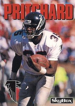 #180 Mike Pritchard - Atlanta Falcons - 1992 SkyBox Impact Football