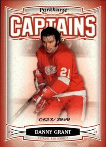 #180 Danny Grant - Detroit Red Wings - 2006-07 Parkhurst Hockey