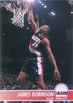 #180 James Robinson - Portland Trail Blazers - 1994-95 Hoops Basketball