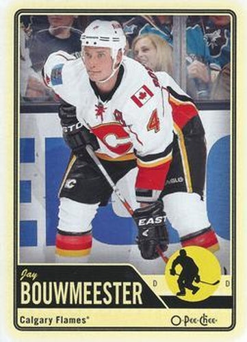 #180 Jay Bouwmeester - Calgary Flames - 2012-13 O-Pee-Chee Hockey