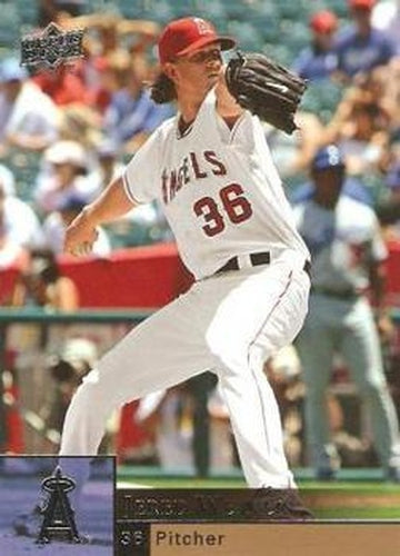 #180 Jered Weaver - Los Angeles Angels - 2009 Upper Deck Baseball
