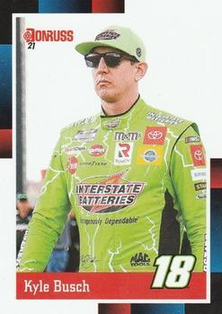 #180 Kyle Busch - Joe Gibbs Racing - 2021 Donruss Racing