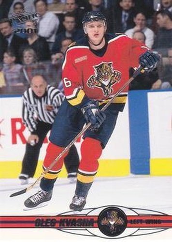 #180 Oleg Kvasha - Florida Panthers - 2000-01 Pacific Hockey