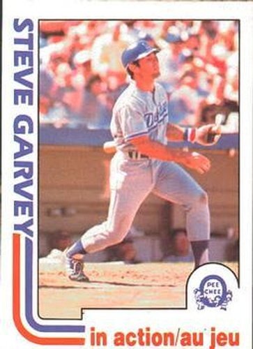 #180 Steve Garvey - Los Angeles Dodgers - 1982 O-Pee-Chee Baseball