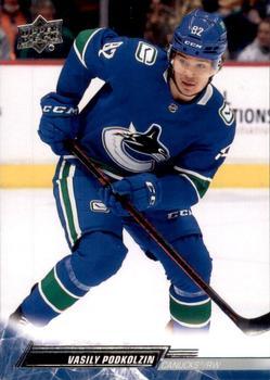 #180 Vasily Podkolzin - Vancouver Canucks - 2022-23 Upper Deck Hockey