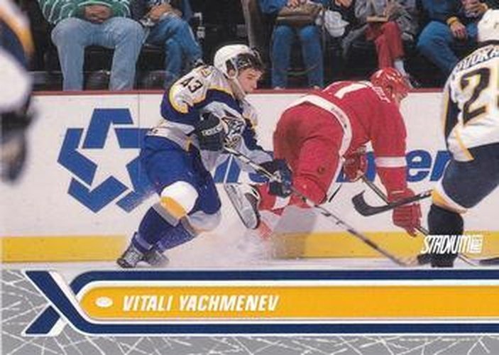 #180 Vitali Yachmenev - Nashville Predators - 2000-01 Stadium Club Hockey