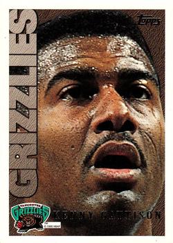#180 Kenny Gattison - Vancouver Grizzlies - 1995-96 Topps Basketball