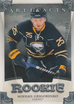 #180 Mikhail Grigorenko - Buffalo Sabres - 2013-14 Upper Deck Artifacts Hockey