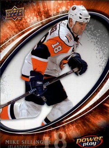 #181 Mike Sillinger - New York Islanders - 2008-09 Upper Deck Power Play Box Set Hockey