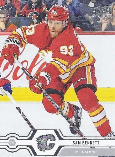 #181 Sam Bennett - Calgary Flames - 2019-20 Upper Deck Hockey