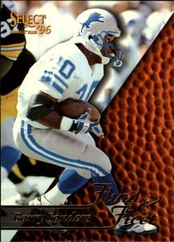 #181 Barry Sanders - Detroit Lions - 1996 Select Football