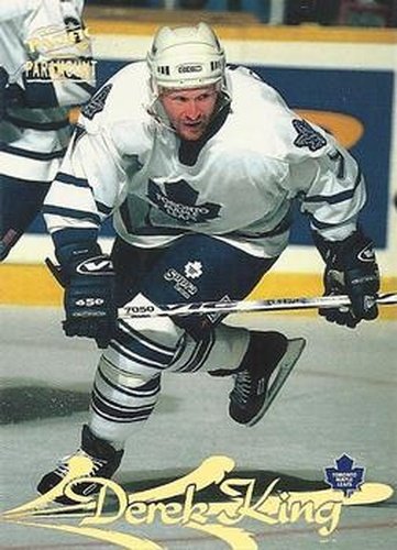 #181 Derek King - Toronto Maple Leafs - 1997-98 Pacific Paramount Hockey