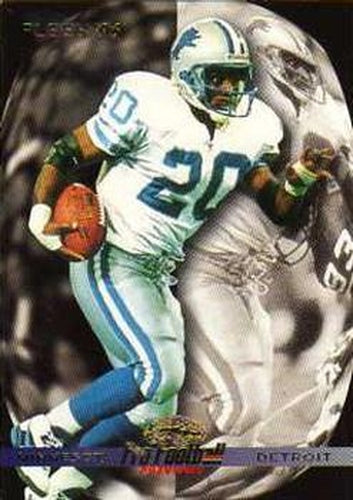 #181 Barry Sanders - Detroit Lions - 1996 Fleer Football