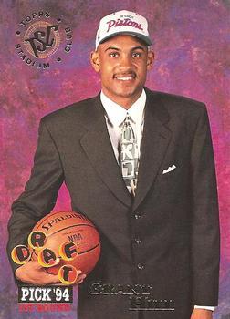 #181 Grant Hill - Detroit Pistons - 1994-95 Stadium Club Basketball