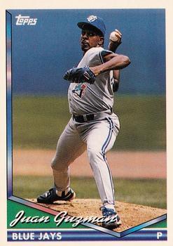 #181 Juan Guzman - Toronto Blue Jays - 1994 Topps Baseball