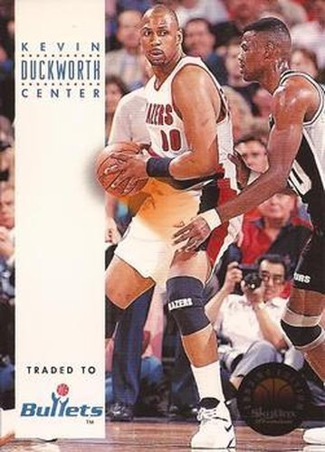#181 Kevin Duckworth - Washington Bullets - 1993-94 SkyBox Premium Basketball