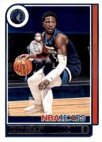 #181 Malik Beasley - Minnesota Timberwolves - 2021-22 Hoops Basketball