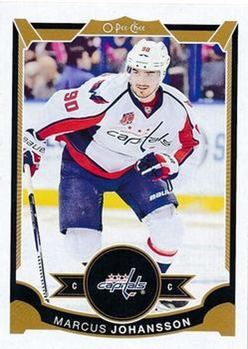 #181 Marcus Johansson - Washington Capitals - 2015-16 O-Pee-Chee Hockey