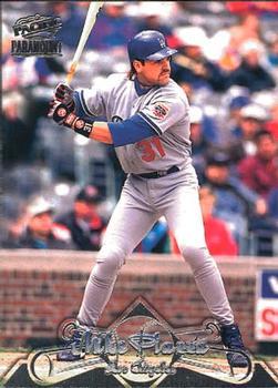#181 Mike Piazza - Los Angeles Dodgers - 1998 Pacific Paramount Baseball