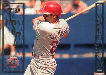 #181 Will Clark - Texas Rangers - 1996 Stadium Club Baseball